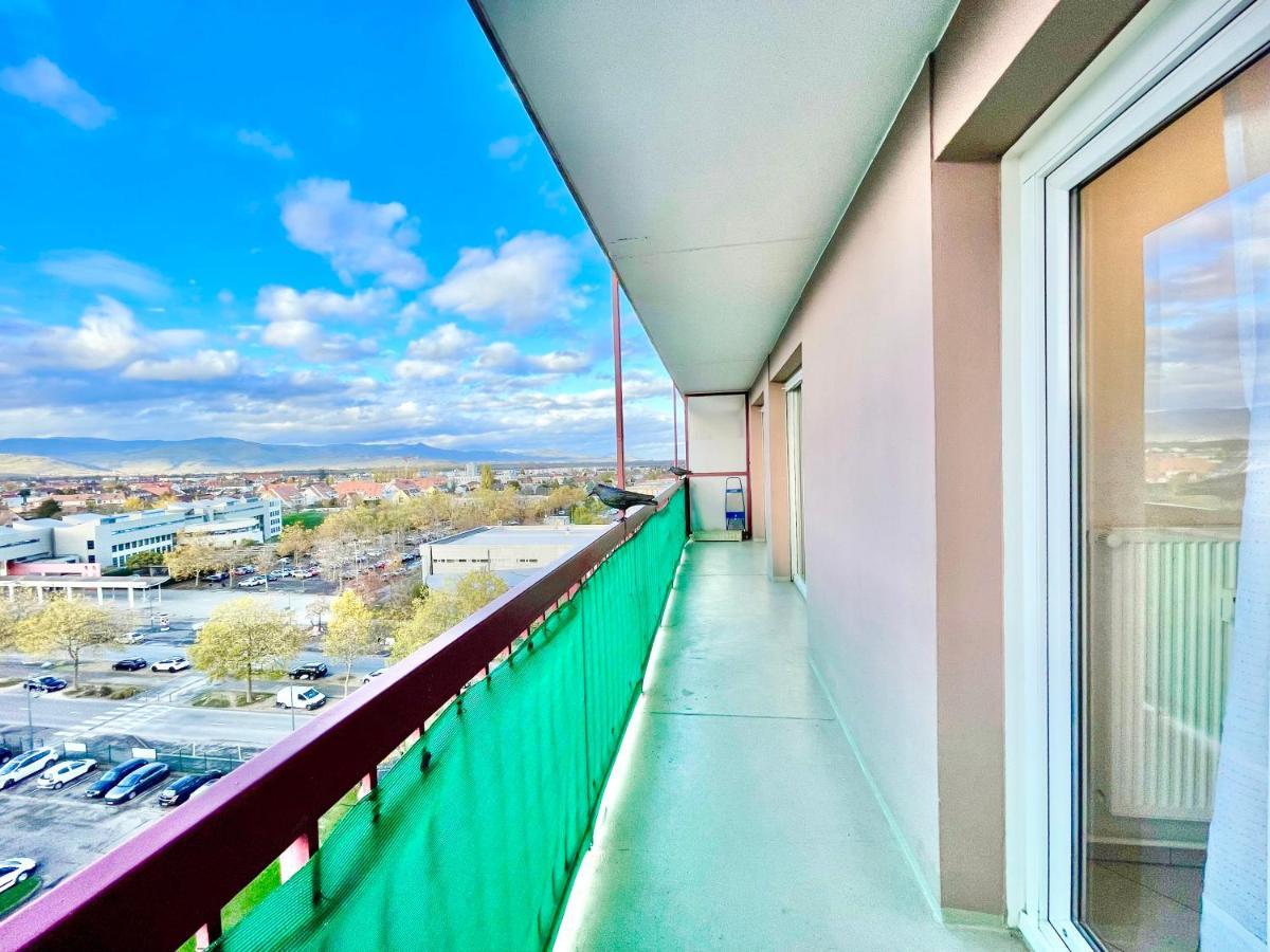 Colmar - La Cigogne - Balcon - Vue Degagee - Netflix - Wifi Fibre - Parking Gratuit - Quartier Populaire Exterior foto